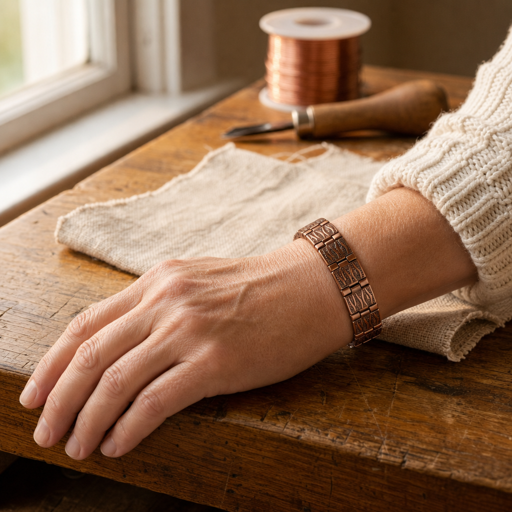 CHLOE | GRIT COPPER BRACELET