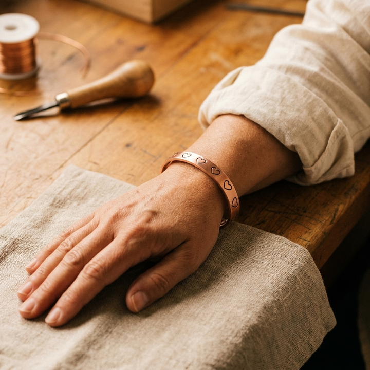 HARPER | HEARTH COPPER BRACELET