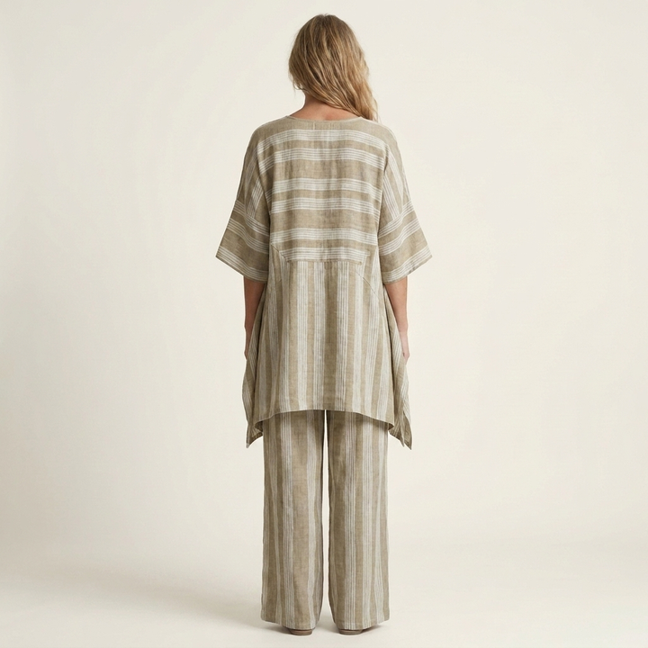SASHA | TWO-PIECE STRIPED SET
