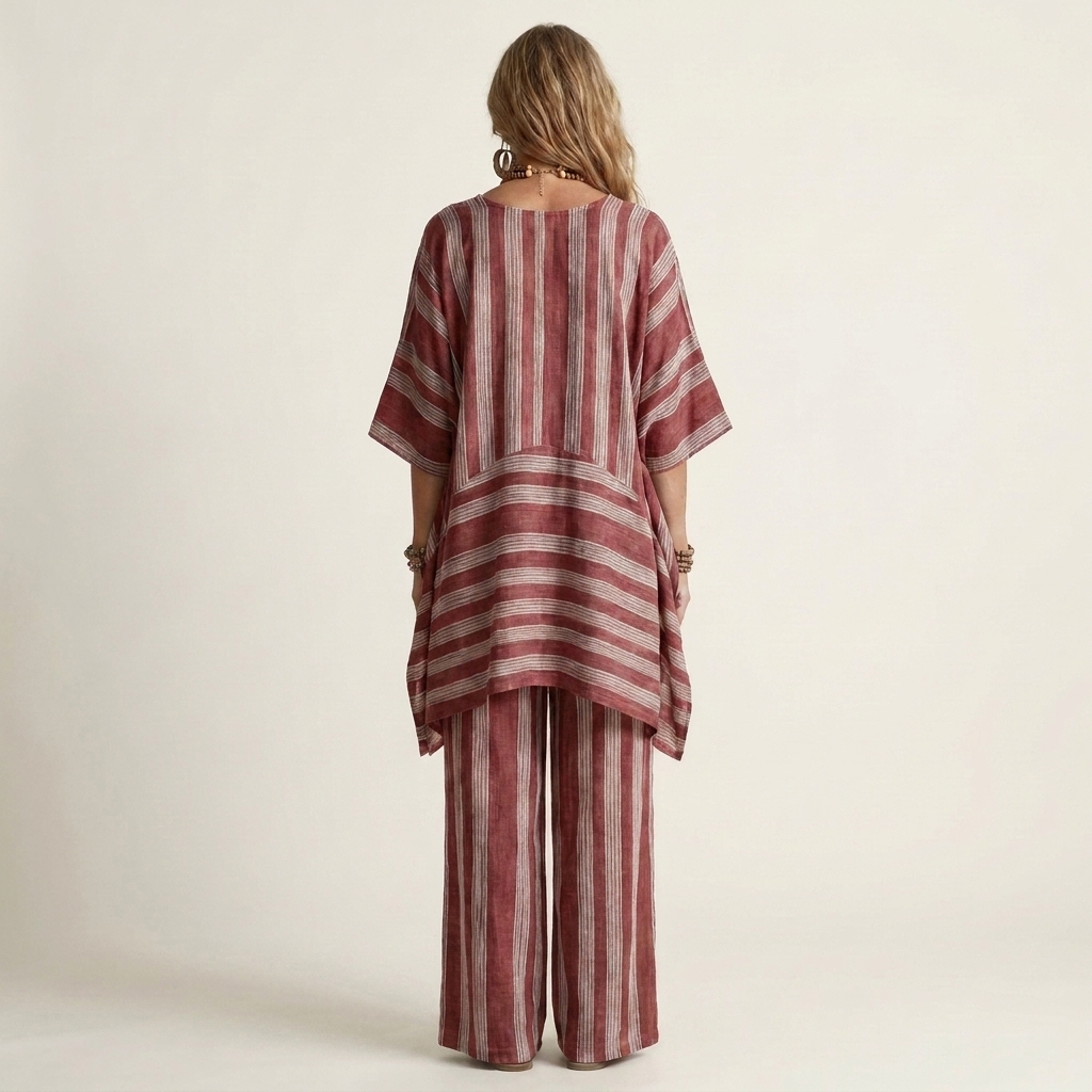 SASHA | TWO-PIECE STRIPED SET