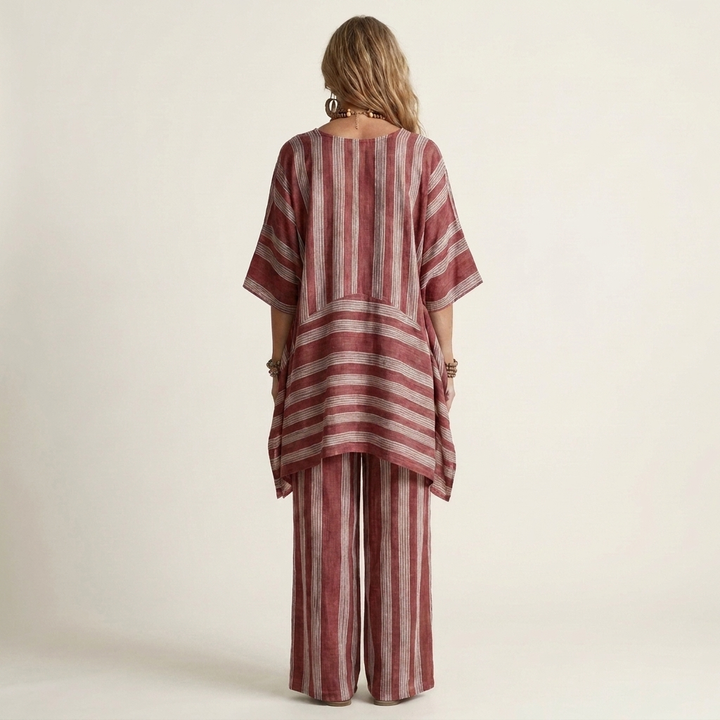 SASHA | TWO-PIECE STRIPED SET