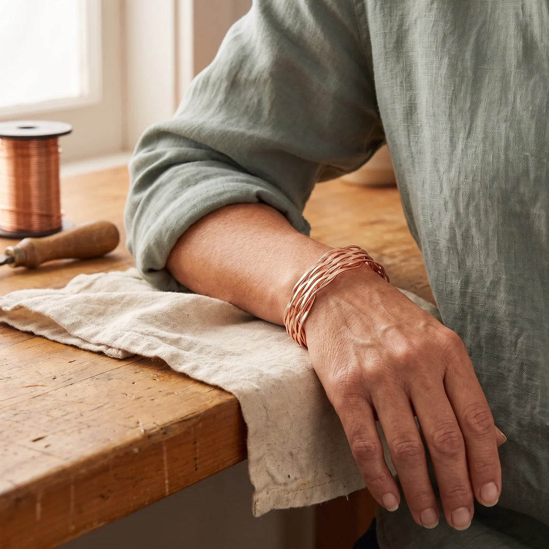 MABEL | WISP COPPER BRACELET