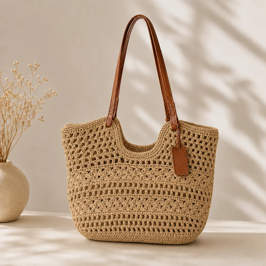 CLARE COASTAL | HANDWOVEN TOTE BAG