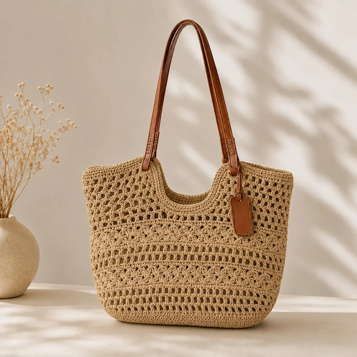 CLARE COASTAL | HANDWOVEN TOTE BAG