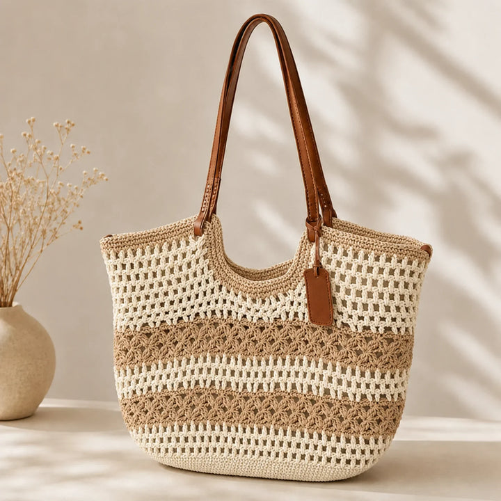 CLARE COASTAL | HANDWOVEN TOTE BAG
