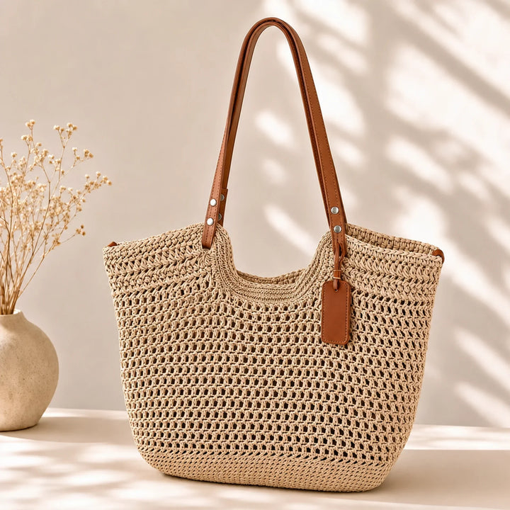 CLARE | THE HANDWOVEN CROCHET TOTE BAG
