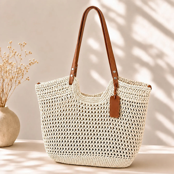CLARE | THE HANDWOVEN CROCHET TOTE BAG