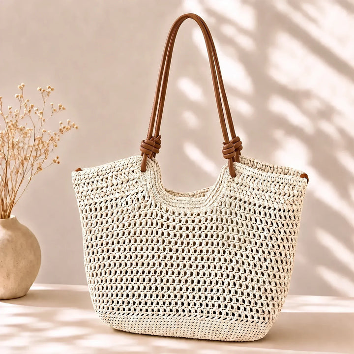 CLARE | CROCHET BEACH TOTE