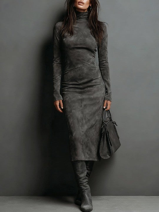 SOPHIE | LONG SLEEVE MIDI DRESS
