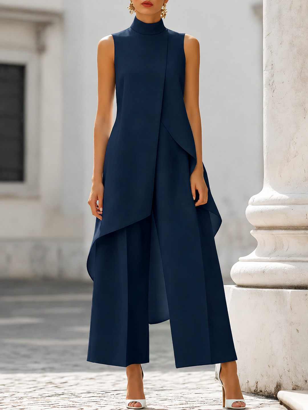 PAULINE | LONG ELEGANT DROP DRESS