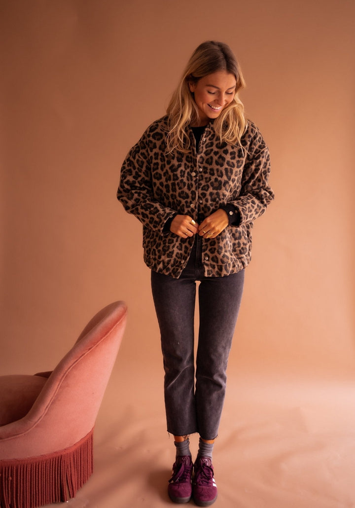 CHANICE | LEOPARD PRINT JACKET