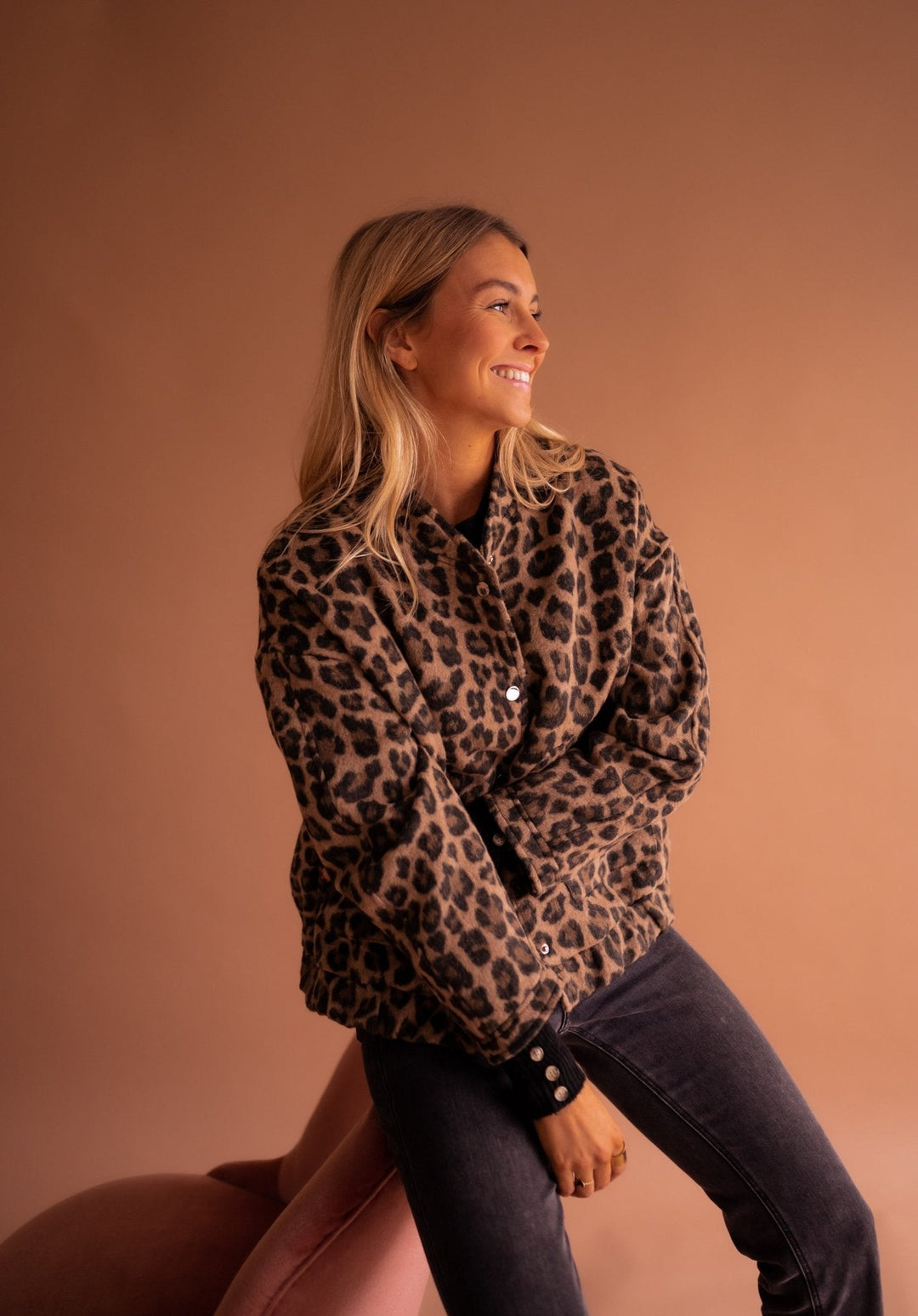 CHANICE | LEOPARD PRINT JACKET