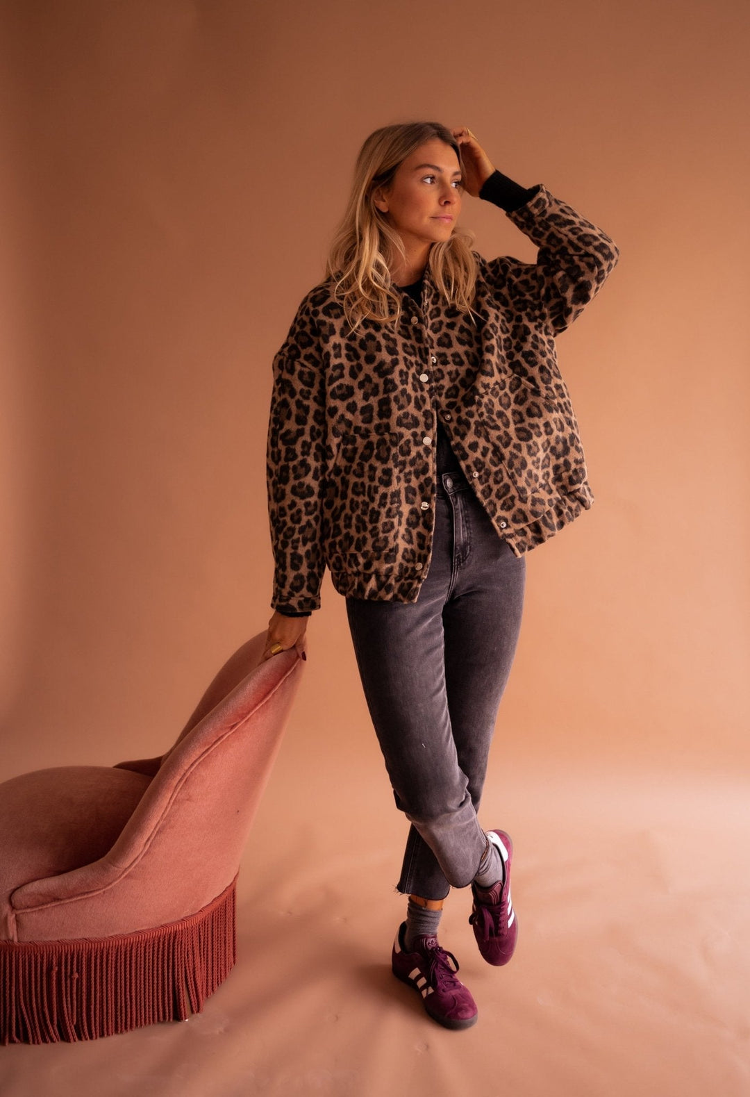 CHANICE | LEOPARD PRINT JACKET
