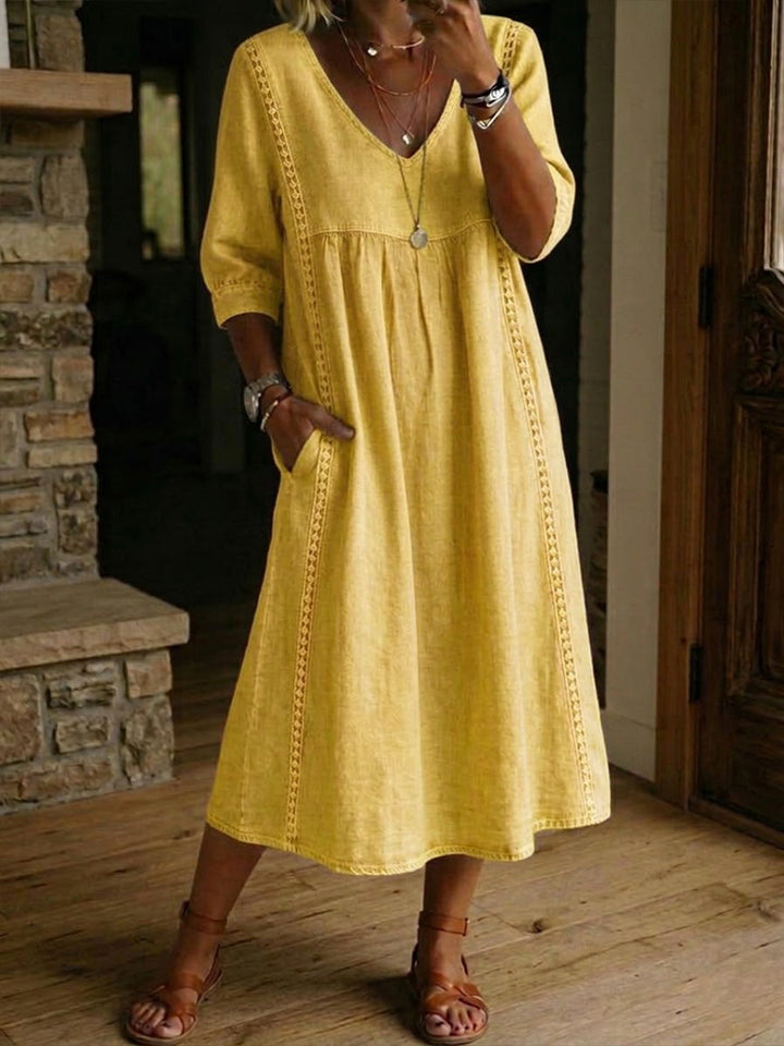 EVELYN | COMFORTABLE CASUAL MAXI DRESS