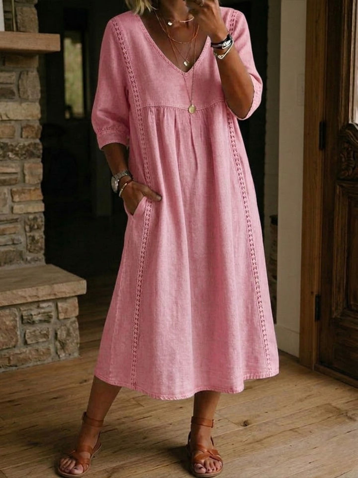 EVELYN | COMFORTABLE CASUAL MAXI DRESS
