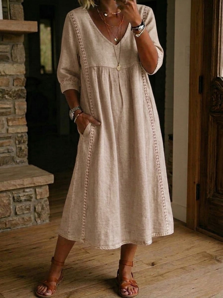 EVELYN | COMFORTABLE CASUAL MAXI DRESS