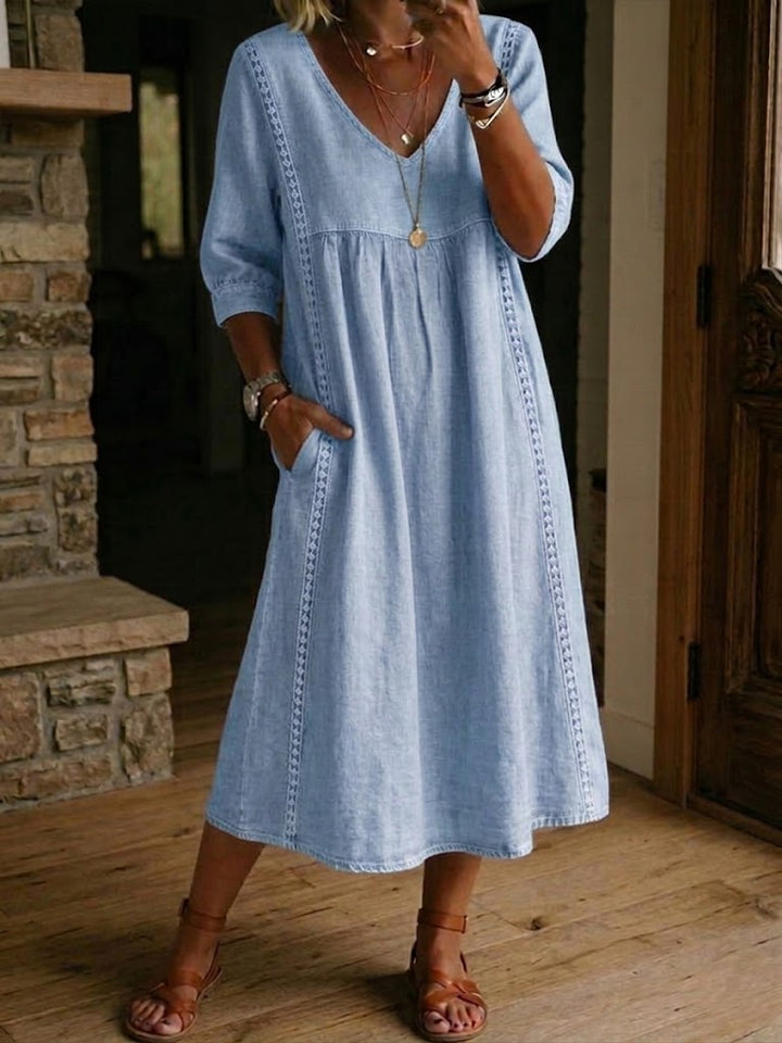 EVELYN | COMFORTABLE CASUAL MAXI DRESS