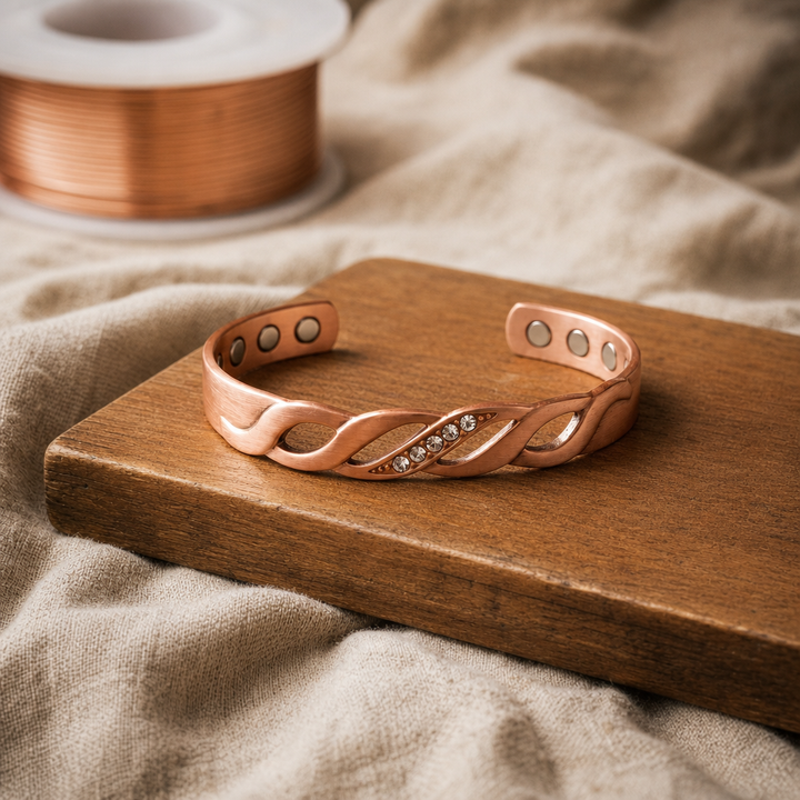 SOPHIE | SEAM COPPER BRACELET