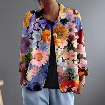 MARGUERITA | GARDEN FLORAL BLOUSE