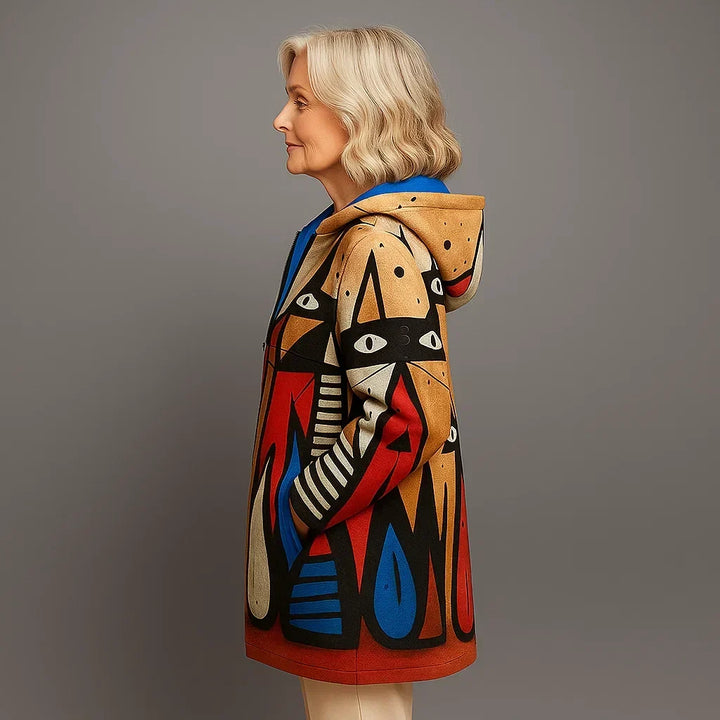 KIARA | LUXURIOUS CARDIGAN WITH ARTISTIC INSPIRATION