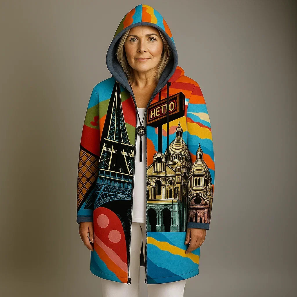 MARLEE | LUXURIOUS CARDIGAN WITH ARTISTIC INSPIRATION