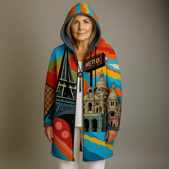 MARLEE | LUXURIOUS CARDIGAN WITH ARTISTIC INSPIRATION