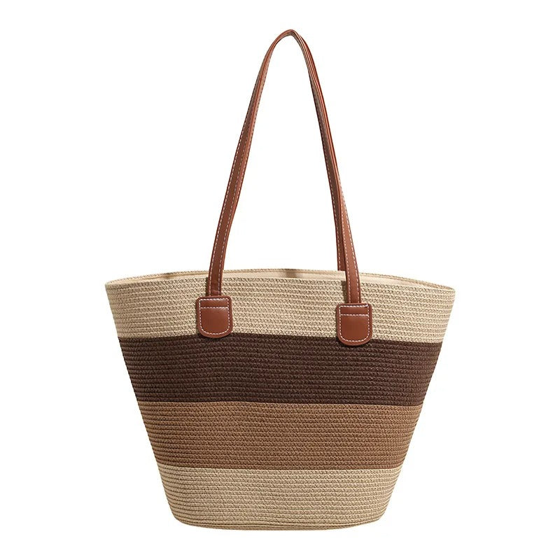 CORA | THE COLOURFUL WOVEN STRAW TOTE