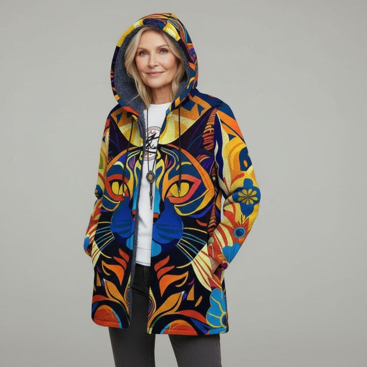 TARNI | LUXURIOUS CARDIGAN WITH ARTISTIC INSPIRATION