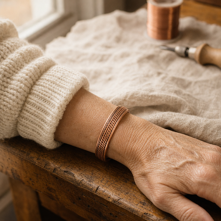DAISY | WAVE COPPER BRACELET